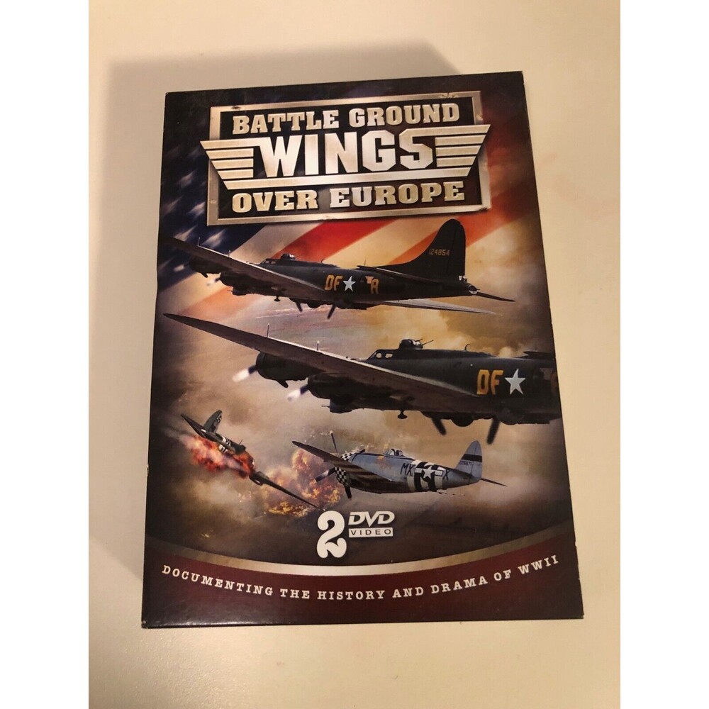 Battle Ground Wings Over Europe (DVD, 2008, 2-Disc Set) WWII Documentary